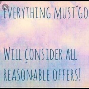 🚨🚨All REASONABLE offers accepted!!🚨🚨